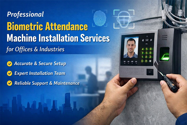 Biometric Attendance Machine Installation Services
