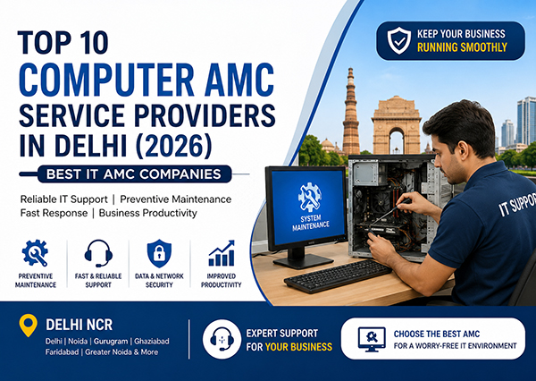 Top 10 Computer AMC Service Providers in Delhi (2026)